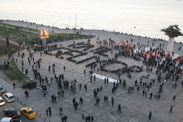 Erdoğan’a miting meydanında protesto