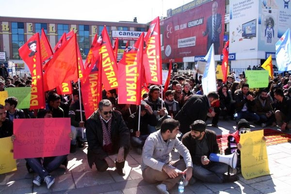 Berkin Elvan protestosunda kavga çıktı