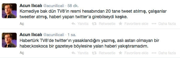 Acun Twitter'ı yasakladı mı ?