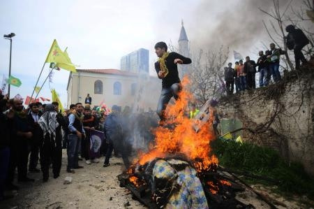 Kazlıçeşme'de nevruz böyle kutlandı