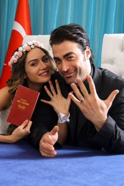 Dizi aşkı gerçek oldu!