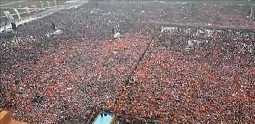 AK Parti Yenikapı mitinginde kaç kişi vardı?