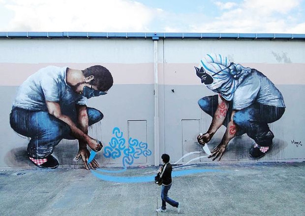 Dünya sokaklarında dev bir iz Fintan Magee