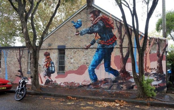 Dünya sokaklarında dev bir iz Fintan Magee