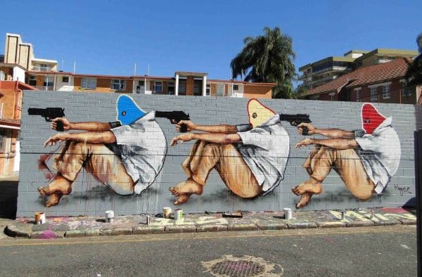Dünya sokaklarında dev bir iz Fintan Magee
