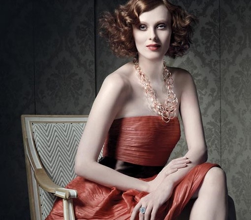 Tiffany & Co.'nun yeni kampanya yüzü: Karen Elson
