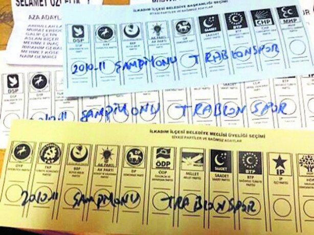 Yerel seçimin renkleri