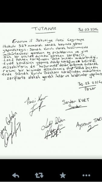 Türkiye’den seçim hileleri!