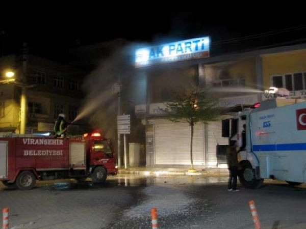Viranşehir'de gergin gece