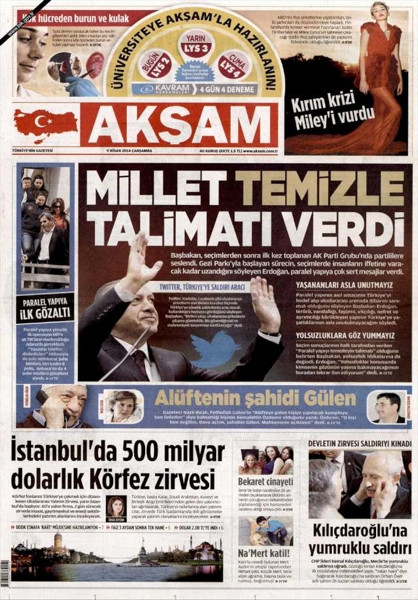 Yumruk manşetleri