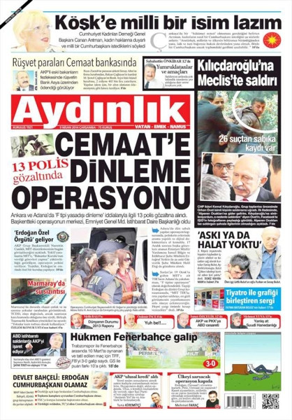 Yumruk manşetleri