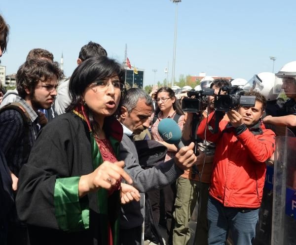 'Gezi parkı olayları davası' sonrası arbede