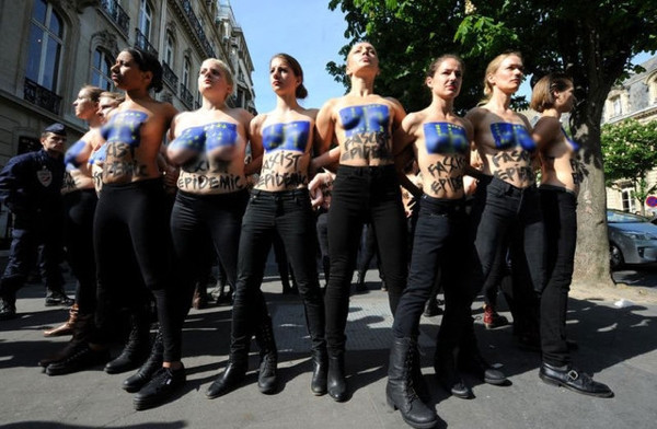Paris'i birbirine kattılar!