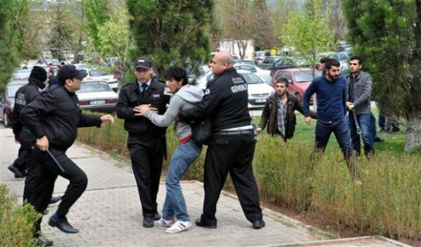Osmangazi Üniversitesi'nde kavga