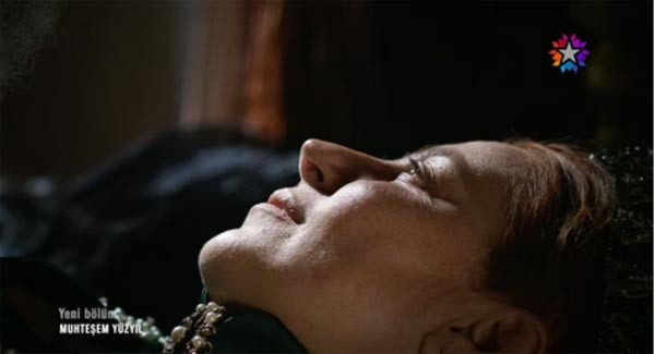 Muhteşem Yüzyıl‘da Hürrem Sultan böyle öldü