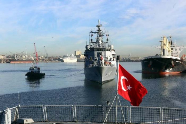 Türk donanması 148 yıl sonra Ümit Burnu'nda
