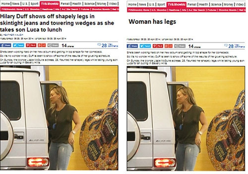 Seksist ifadeleri çıkarın, tabloid'den geri ne kalır ki?