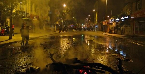 İstanbul'da gergin gece