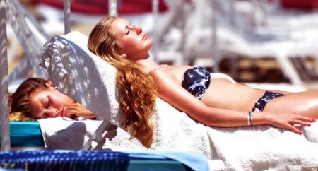 Bodrum plajları cıvıl cıvıl