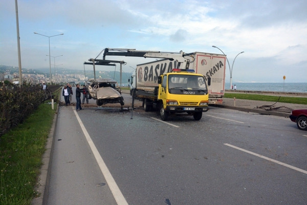 Trabzon'da feci kaza: 5 ölü!