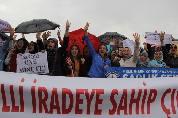Başbakan Erdoğan'a büyük destek