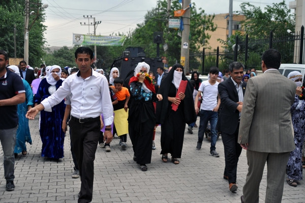Cizre'de tecavüz protestosu