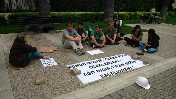 Acı olay protesto edildi