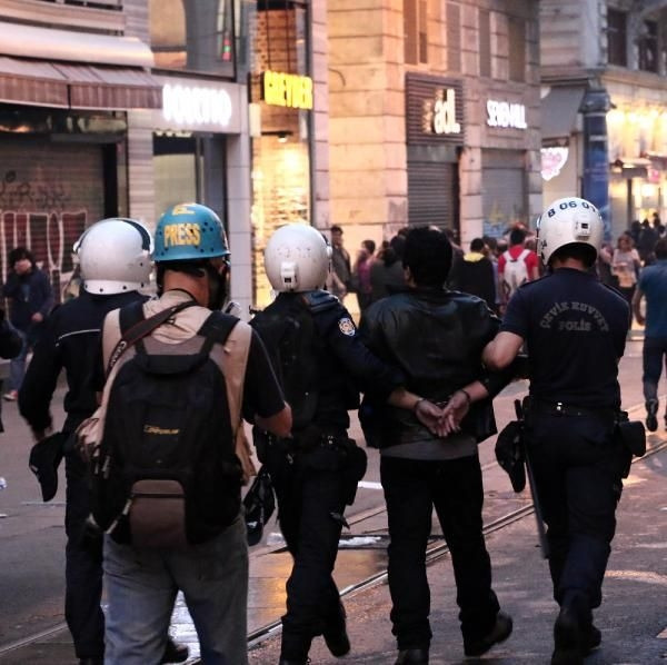 İstanbul'da polis müdahalesi