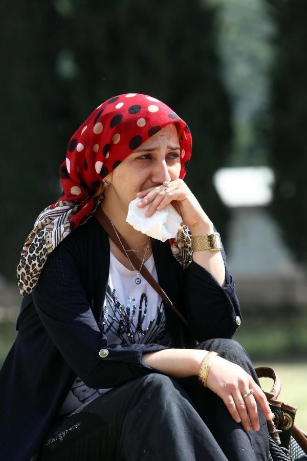 Soma'ya insan akını