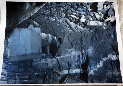 Soma'da madendeki yaşam odaları