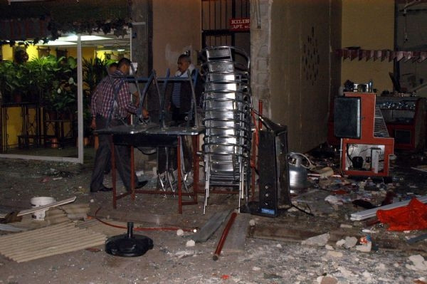 Mersin'de korkutan patlama