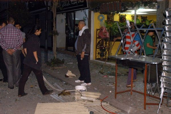 Mersin'de korkutan patlama