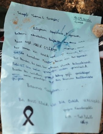 Soma'ya mektup yağıyor