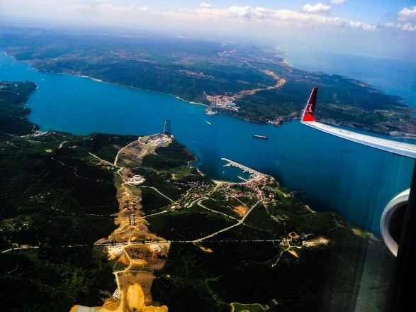 3. köprü çalışmalarından son fotoğraflar