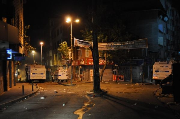 İstanbul'da gergin gece