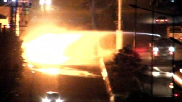 Cizre'de olaylı gece