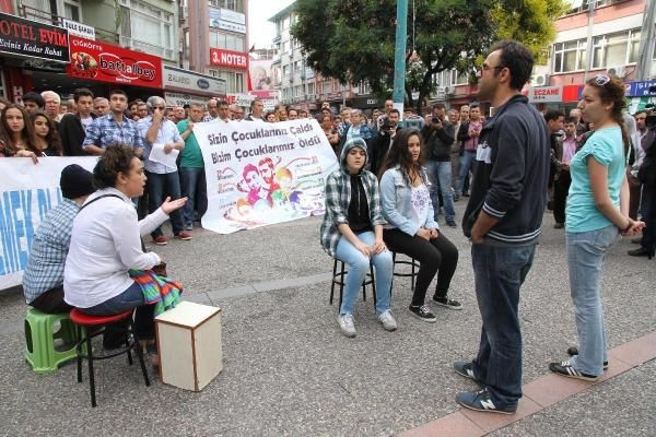 Gezi'yi tiyatroyla anlattılar