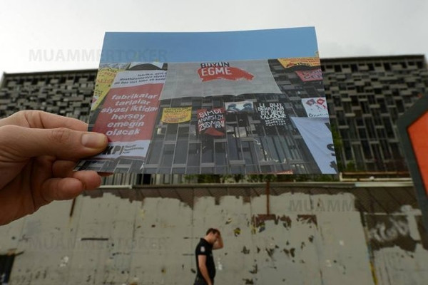 Orantısız zeka yine Taksim'de