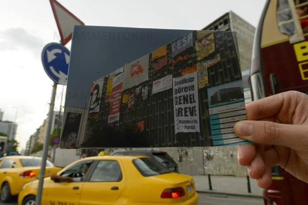 Orantısız zeka yine Taksim'de