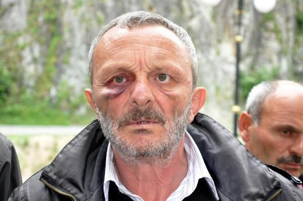 HES protestosunda jandarmanın sert müdahalesine tepki