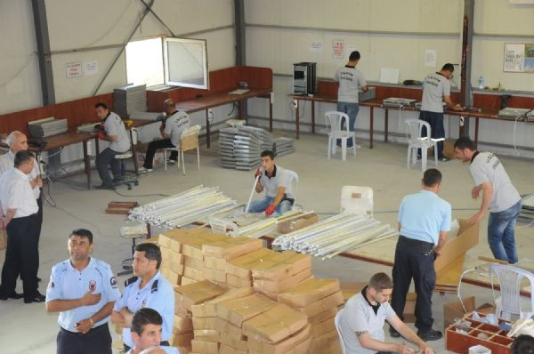 Hükümlüler firarı önlemek için çalıştı