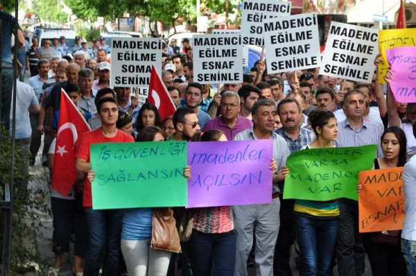 'Madene ve madenciye sahip çık'