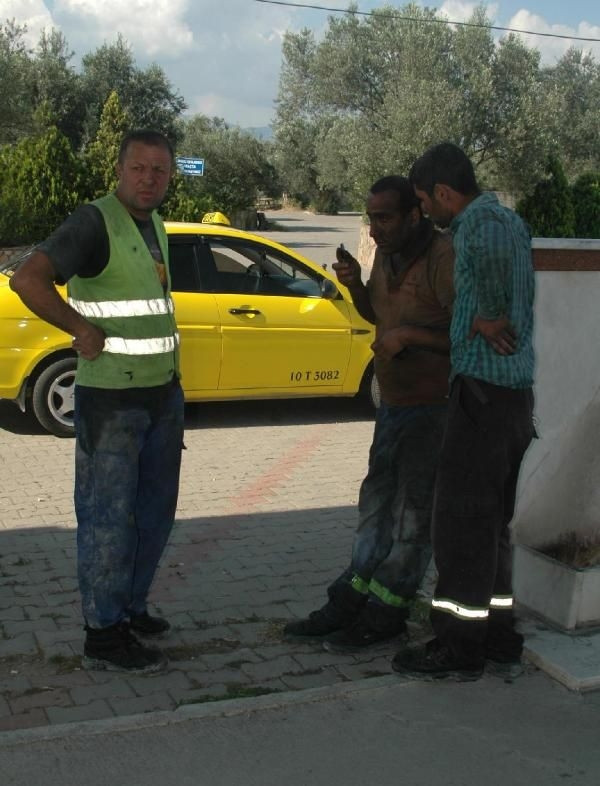 Madende yangın: 4 işçi yaralandı