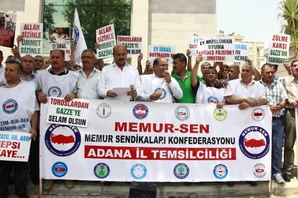 Türkiye, Filistin için ayakta