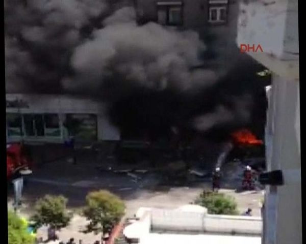 Zeytinburnu'nda patlama
