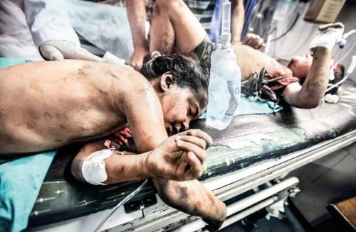 İsrail'den Gazze'ye yangın bombası