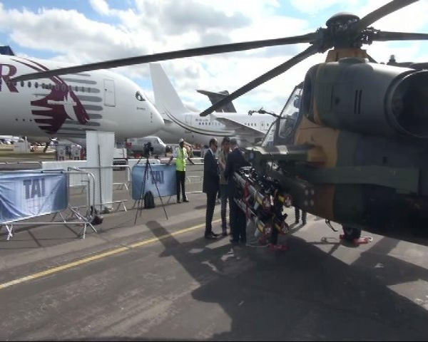 Türk helikopteri görücüye çıktı!