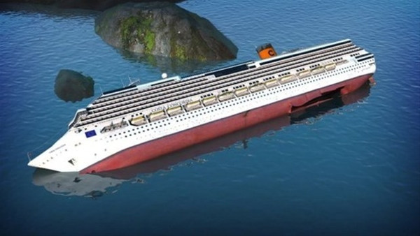 Costa Concordia gemisi faciasından görüntüler yayınlandı