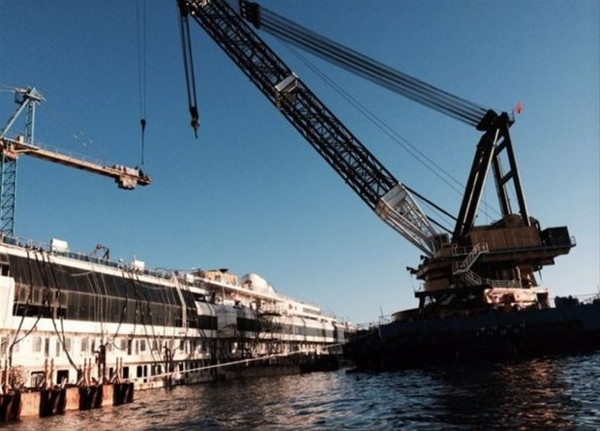 Costa Concordia gemisi faciasından görüntüler yayınlandı