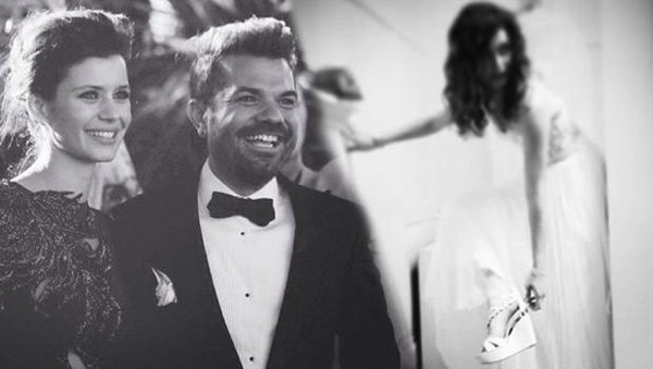 İşte Beren Saat' in gelinliği
